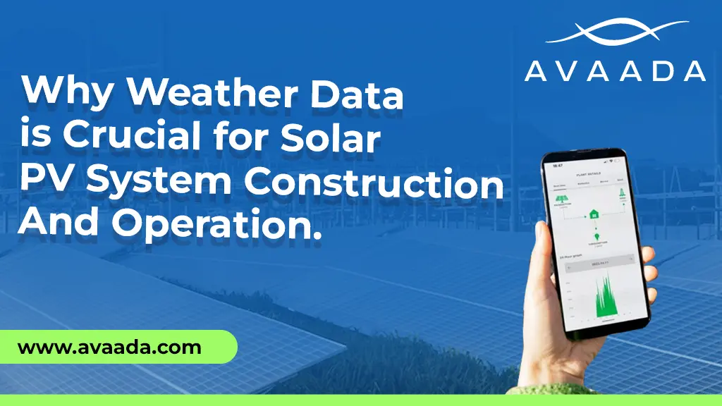 weather for pv system construction